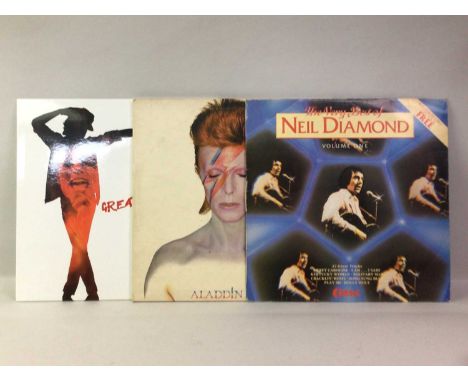 GROUP OF RECORDS, including David Bowie The Rise And Fall Of Ziggy Stardust And The Spiders From Mars, Elvis G.I. Blues, The 