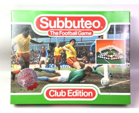 SUBBUTEO TABLE SOCCER SET FROM CIRCA 1960s, AND OTHER SUBBUTEO SETS including a set from circa 1980s and two additional playe