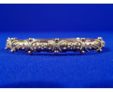 ANTIQUE 9CT GOLD BANGLE