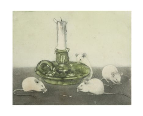 20th Cent. rare etching and aquatint - signed Frans Everbag and to be dated in 1926 ||EVERBAG FRANS (1877 - 1947) zeldzame et