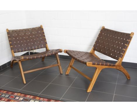 Olivier De Schrijver signed pair of "Los Angeles" design armchairs in , made by Ode's Design, with numbers 61 and 62/240  ||D
