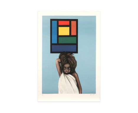 Guy Van Den Bulcke signed lithograph printed in colors from 1979 ||VAN DEN BULCKE GUY (° 1931) kleurlitho n° 98/150 naar aanl