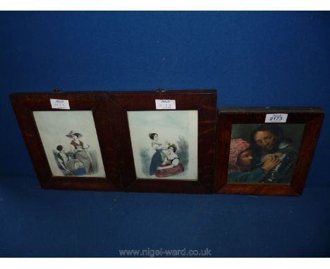 Three small Victorian prints