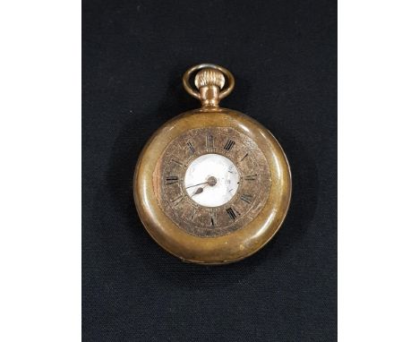 GOLD PLATED POCKET WATCH 