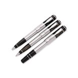 MONTBLANC WRITERS EDITION WILLIAM FAULKNER THREE PEN SET