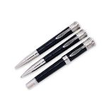 MONTBLANC WRITERS EDITION MARK TWAIN THREE PEN SET