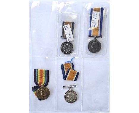 Army Service Corps, First World War. British War War Medal awarded to "M2-223342 Pte. W. J Reynolds A.S.C"; British War Medal