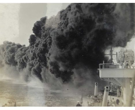 Royal Navy. A photograph album chronicling the inaugural voyage of HMS Ajax. The album covers its maiden commission, spanning