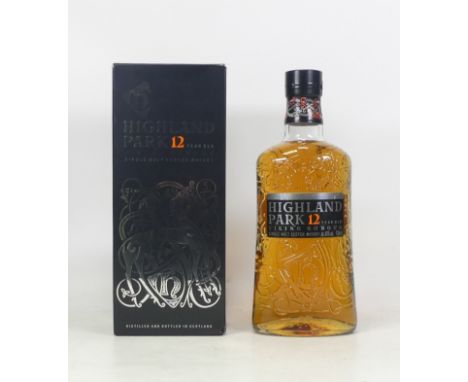 Highland Park 12 year old Viking Honour single malt Scotch whisky 70cl in original box