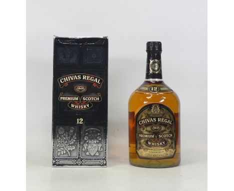 Chivas Regal 12 Years Scotch Whisky in original box