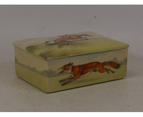 Royal Doulton, Hunting Seriesware Cigarette Box
