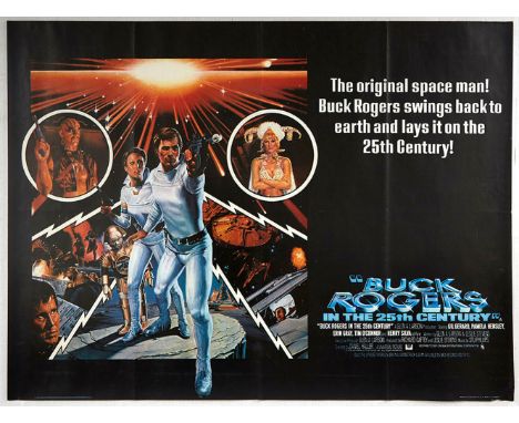 Original vintage movie advertising poster for Buck Rogers In the 25th Century, a 1979 American science fiction film directed 