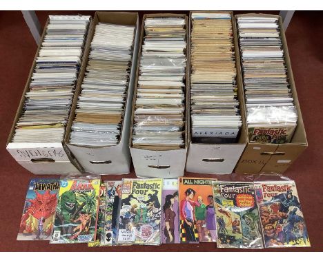 Approximately One Thousand Four Hundred (1400) American Comics by Marvel, DC, Topps, Black Mask, Charlton, Dark Horse, Max, E