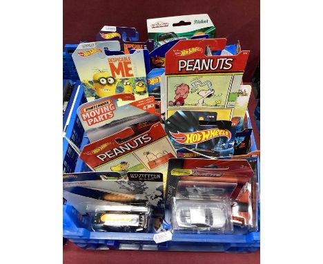 Approximately Forty Diecast Model Vehicles by Mattel 'Hot Wheels', Matchbox, Majorette, all in original unopened packaging.