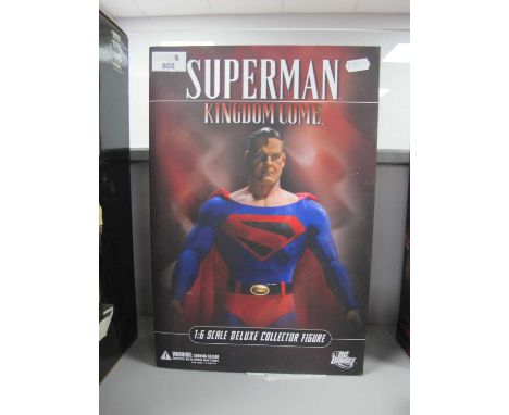 A DC Direct Superman - Kingdom Come 1:6 Scale Deluxe Collector Figure, Boxed.