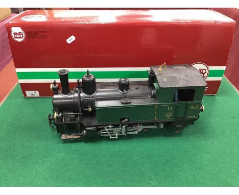 LGB G Scale 2-6-0 RhB tank engine "Heidi" ref 20272, boxed, untested