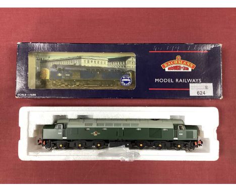 Bachmann boxed 00 gauge Class 40 Diesel locomotive D 368 in BR Green ref 32-475, untested.