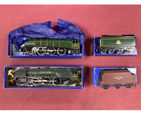 Two boxed Hornby-Dublo 00 gauge 3-rail locomotives and tenders: A4 Class no 60016 "Silver King" and Duchess Class 46232 "Duch