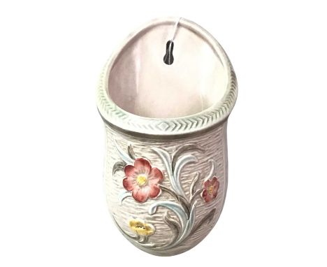 CROWN DEVON VASE, AND OTHER CERAMICS the Crown Devon vase with Chinoiserie decoration in coloured enamels, along with two Car