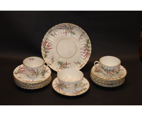 Royal Worcester 'Dunrobin' thirty-one piece teaset