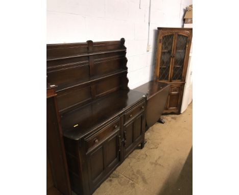 Ercol dresser, corner cabinet etc