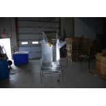 Lid Unscrambler, Manufacture Unknown, No Model or SN, Foot print: 39" wide x 39" deep x 83" tall,