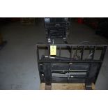 Fork Lift Fork Rack, Forks Have Adjustable Width Compatible with Yale Or Cat Fork Truck Catalog: