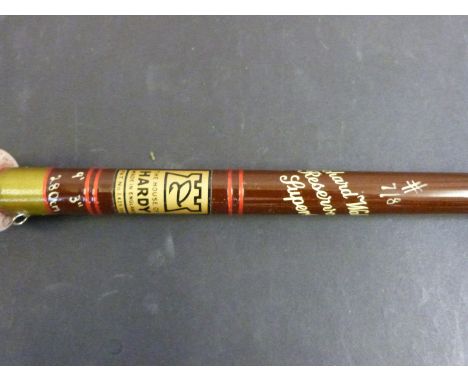 Hardy Richard Walker reservoir Superlite 9'3" 8 weight rod