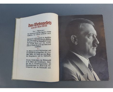 Nazi German Luftwaffe Album, 93 photographs including Reich's service flask etc