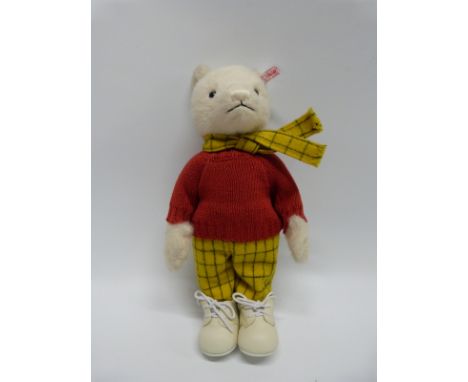 Steiff Classic Rupert series teddy bear 'Rupert', in original box