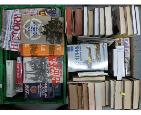 A collection of Second World War related books to include The Battle for Spain, the Seizure of Power: Fascism in Italy 1919-1