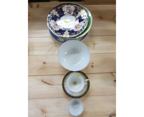 A 18th/19thC porcelain including Spode, Newhall, Samson etc 