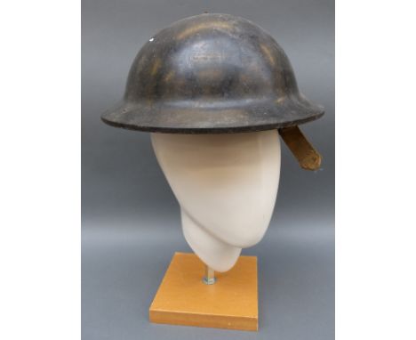 A WWII Dunn & Co Ltd home front bakelite helmet