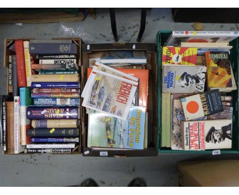 A collection of Second World War related books to include The Trial of the Fox, The Rommel Papers, First From the Sky, The Im