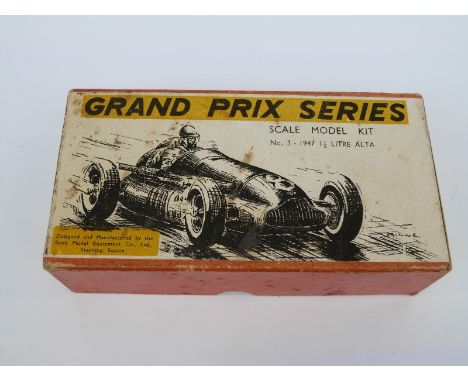 Scale Model Equipment Co Ltd Grand Prix Series 1947 1.5 litre Alta, No.3, unopened and sealed in original box with instructio