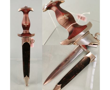 A N.S.K.K. Service dagger by the very rare maker Koch &amp; Rau (less than 1000 made in total by this maker)