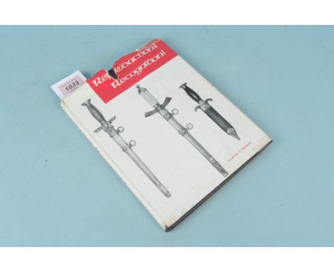 A first edition copy of "Reproduction Recognition" by Frederick J. Stephens, with dust jacket. Now hard to find