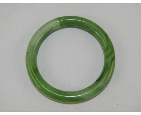 Chinese Jadeite Stone Bangle