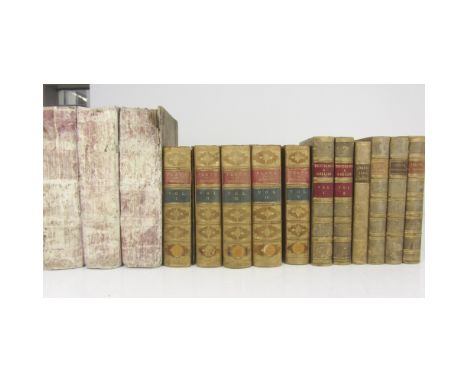 Classics, 18th-19th century,largely leather bound, various sizes, a quantity, including Cicero Opera. Amsterdam, R. & G. Wets