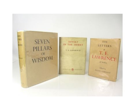 Lawrence, T.E.Seven Pillars of Wisdom. London: Jonathan Cape, 1935. First trade edition, large 8vo, portrait, original brown 