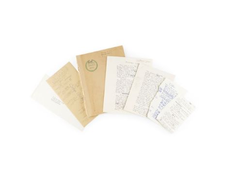 Brown, George Mackay: manuscript notes and writingsNotebook 27 manuscript pp. in Brown's hand seemingly comprising journal en