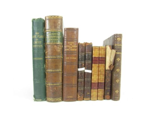 Natural History, a collection, including Hull, JohnThe British Flora. Manchester: R. Bickerstaff [&c..], 1799. 2 volumes, 8vo