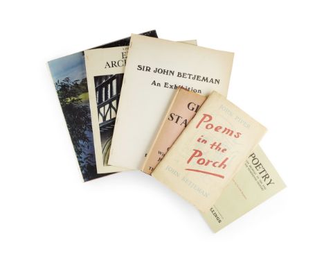Betjeman, John, a large collection of worksThe Heretick. [Marlborough: W. Gale], March and June 1949, 4to, original printed w