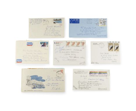 Schindler, Emiliea collection of letters to Emilie Schindler, often expressing admiration, well-wishes and birthday congratul