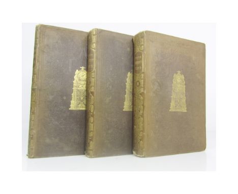Dickens, CharlesMaster Humphrey's Clock. London: Chapman and Hall, 1840-41. First edition in book form, 3 volumes, 8vo, front