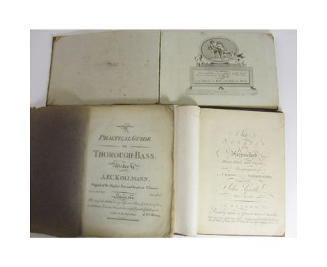 Music, chiefly 19th century, a quantity including Mozart, W.A.IV Sonates pour le pianoforte. (Oeuvres complettes, volume 7). 