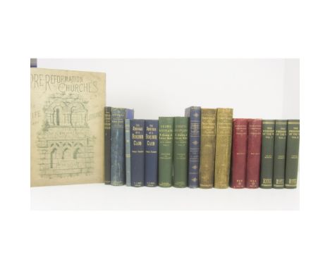 Scottish History and Topography, a quantity, including Walker, J.R.Pre-Reformation Churches in Fife and the Lothians. 1888. F