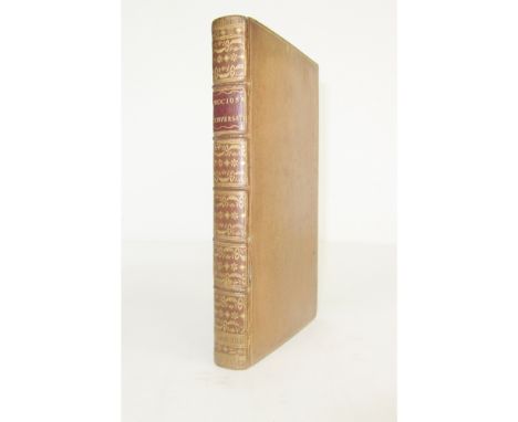 Macbean, William, translator. [Samuel Johnson]Phocion's Conversations: or, the Relation between Morality and Politics. Origin