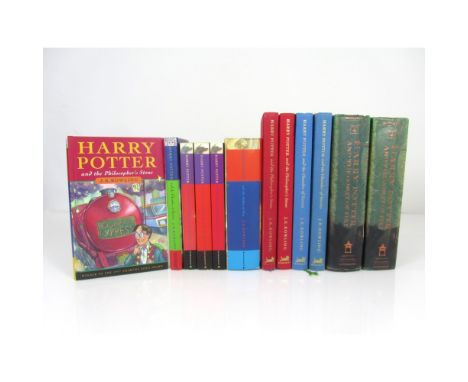 Rowling, J.K. - 12 'Harry Potter' booksHarry Potter and the Philosopher's Stone. London: Ted Smart, 1998. Fourth Ted Smart im