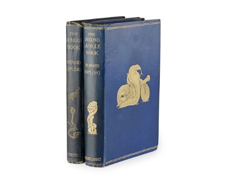 Kipling, RudyardThe Jungle Book. London: Macmillan and Co., 1894. First edition, first printing with R. & R. Clark not listed